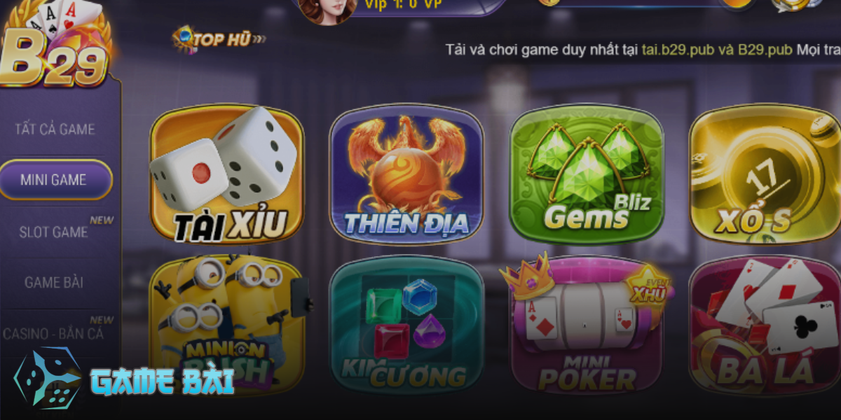 Mini Game – Nhanh chóng, dễ chơi, dễ trúng