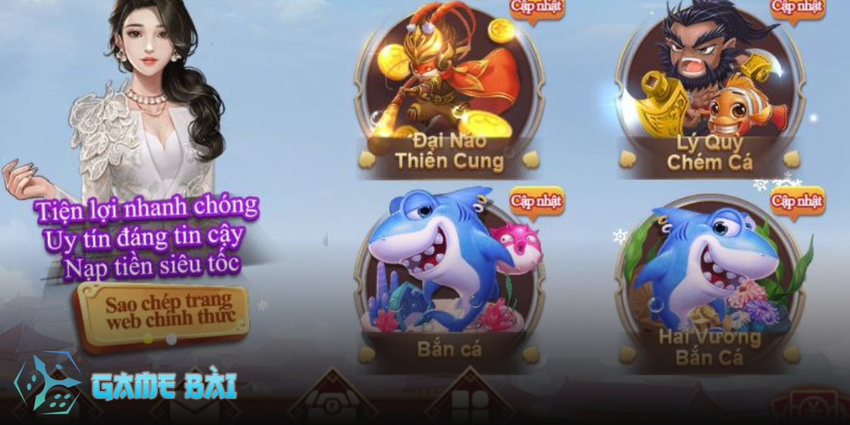 Những game bắn cá đẹp mắt từ CF68